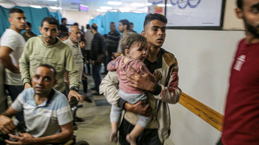 Gazze'de 'insanlık' öldü! Katliamın 38. gününden acı kareler... 4